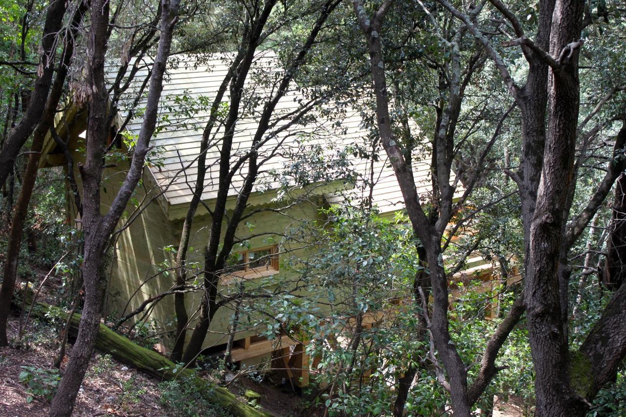 Les Cabanes Dans Les Bois Logis Hotel Villedubert Dış mekan fotoğraf